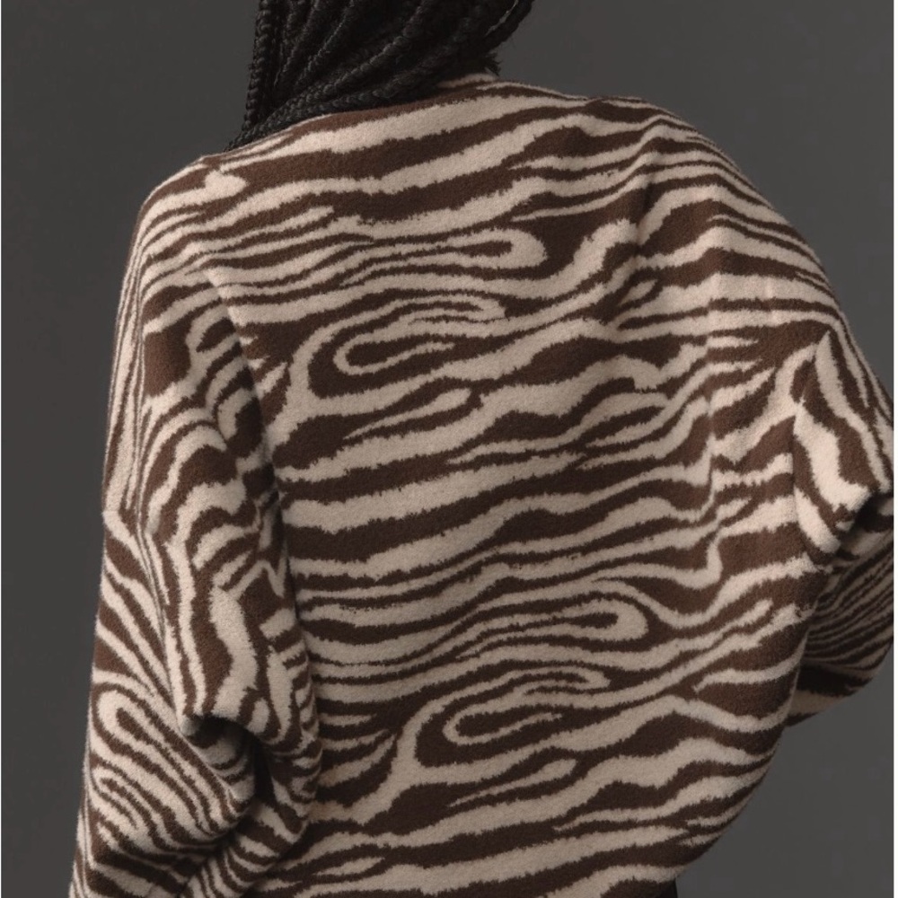 Anthropologie animal print
Knit Cardigan - Picture 5 of 8